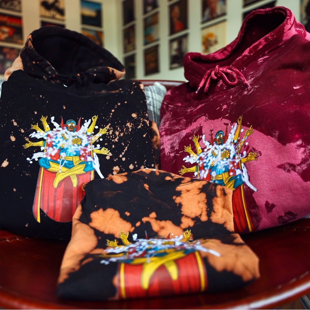 Strange 3000 Hoodie. Original Art